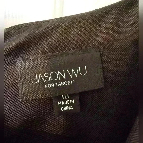 Jason Wu for Target NWT Black Falir Dress with Pockets Size 10 - Picture 2 of 6